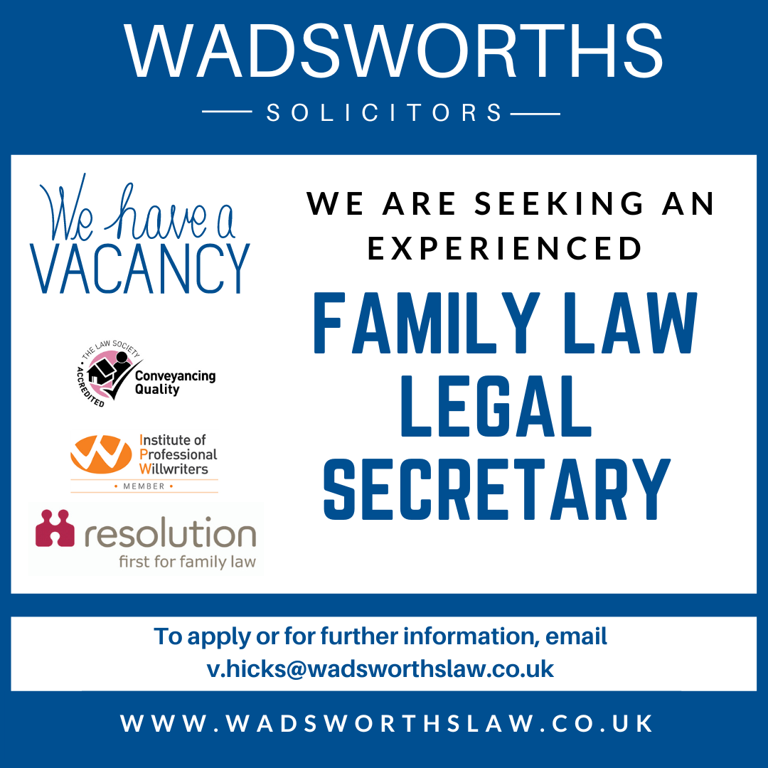Vacancies Wadsworths Solicitors
